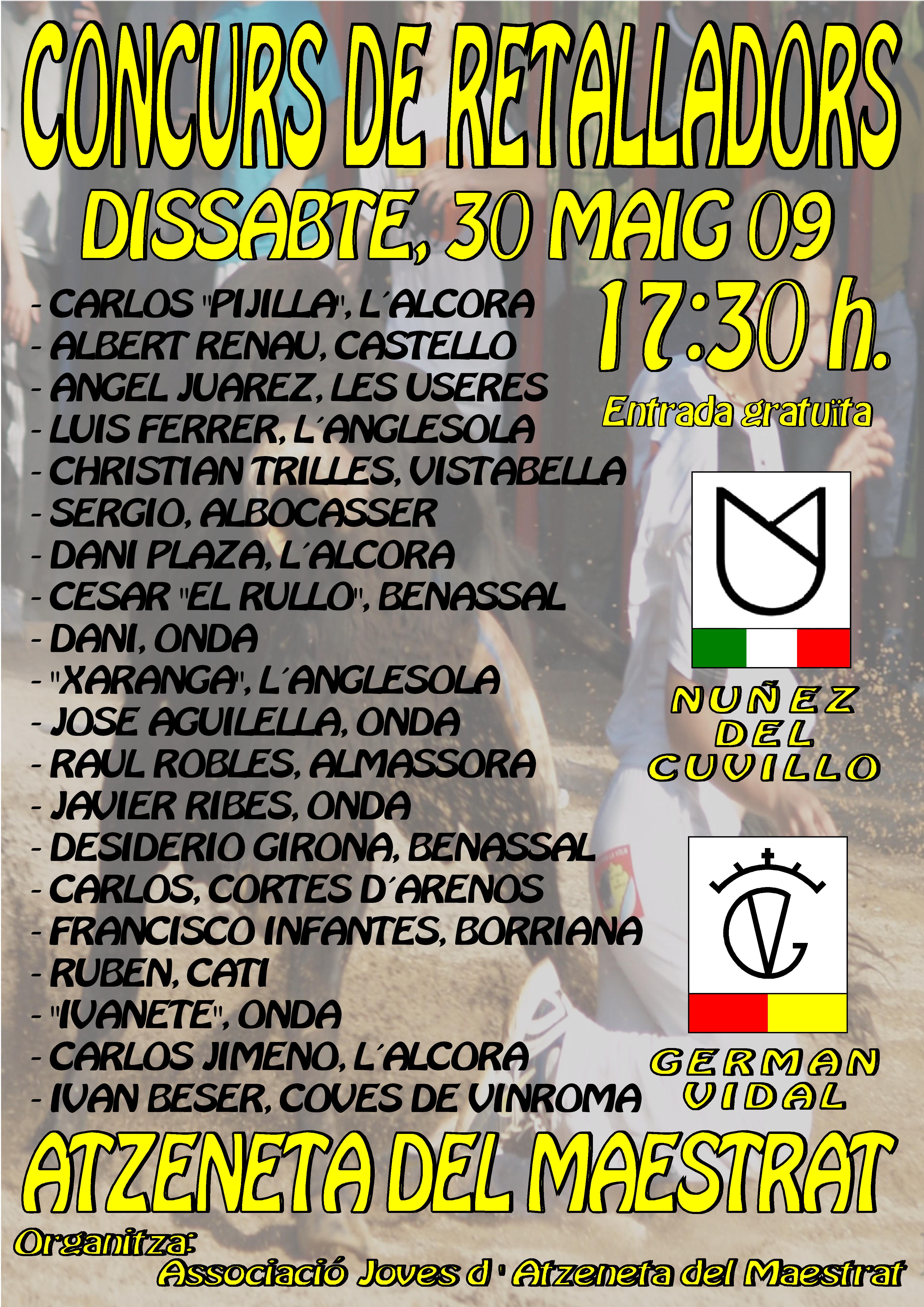 Recortes Atzeneta 2009