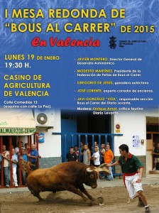 I MESA REDONDA DE BOUS AL CARRER DE 2015
